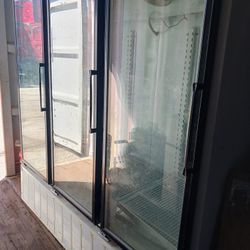Self-contained 3 Door Freezer