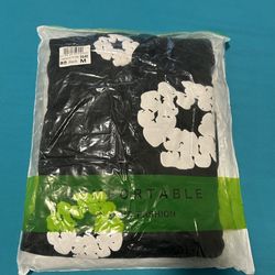 Demin Tears Hoodie - Size L/M - Black, Gray, Red