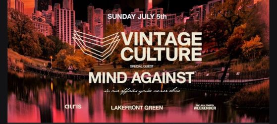 Vintage Culture - VIP Tickets - Lakefront Green
