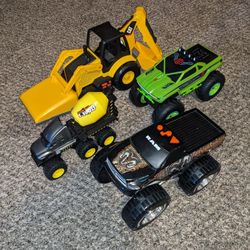 Toy Trucks That Make Noise And Drive.
