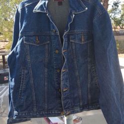 Jean heavy jacket large B1