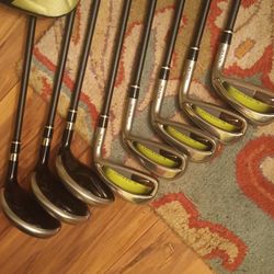 Golf Clubs And Bag