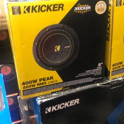 Kicker Cwc8 On Sale Today For 85 Bucks 