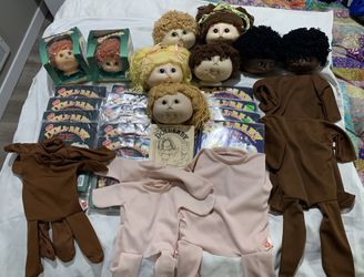 MUST GO— Doll making / Doll Restoration supplies / Vintage Dolls