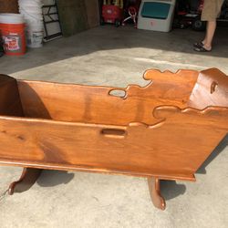 Full-size Antique Cradle
