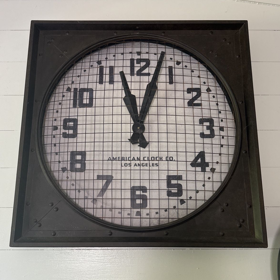 RH Gymnasium Clock