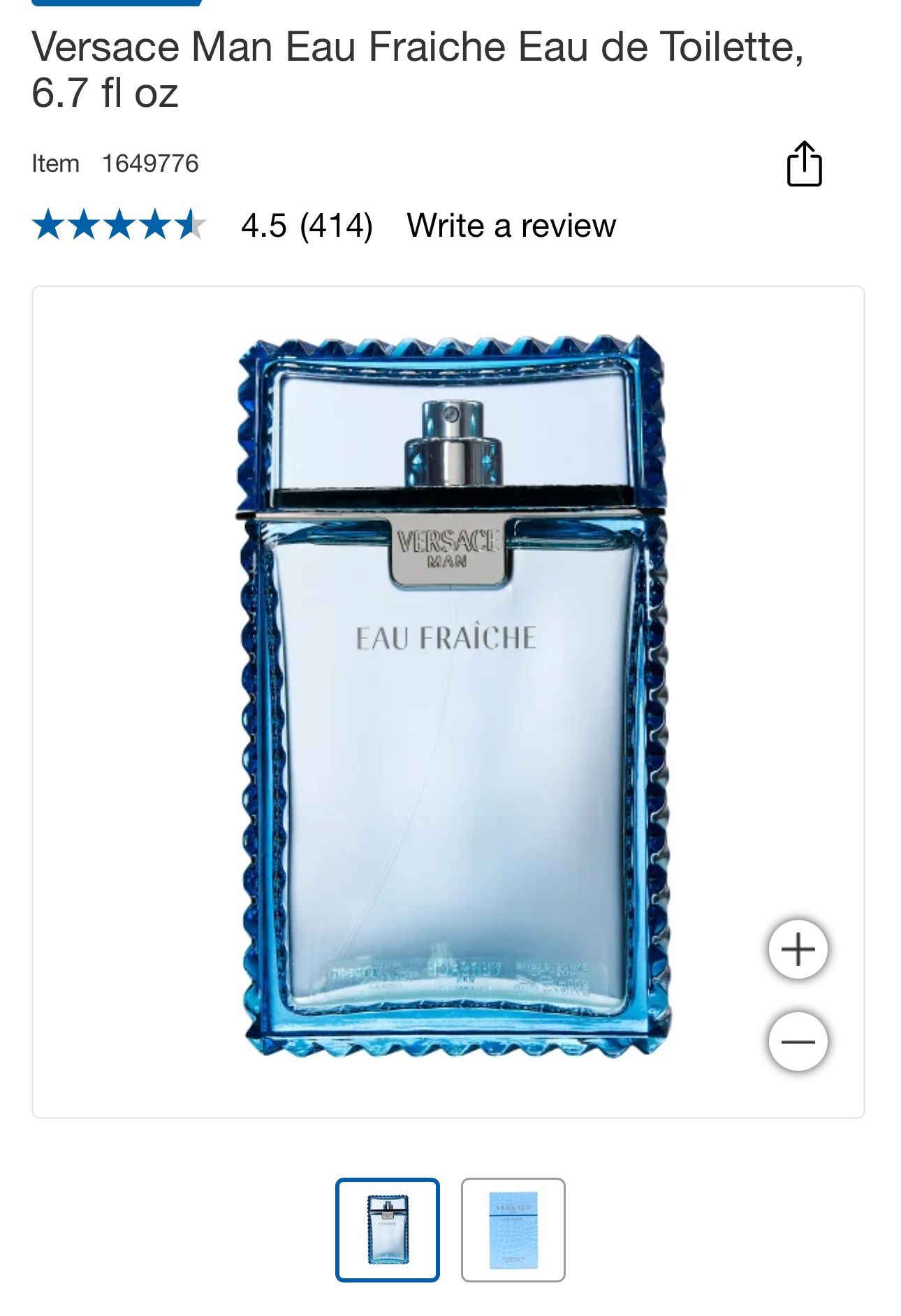 Versace Man (Big Size with the 6.7 fl oz)