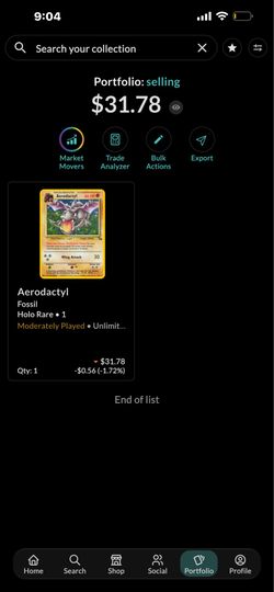 Vintage Aerodactyl