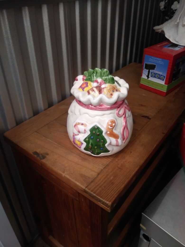 holiday cookie jar best offer