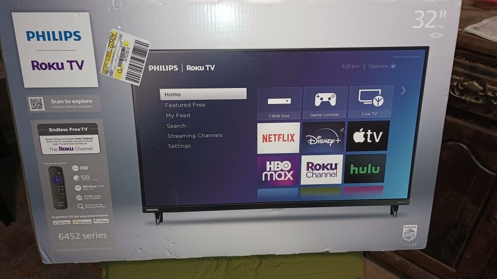Brand New Unopened Box Philips Roku Smart TV