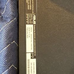 2 - 27” Monitors With Mounts