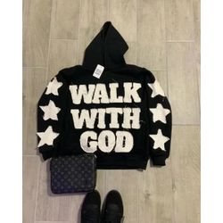 Walk With God Black Hoodie