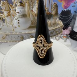 Gold Plated From Brazil Ring 6-7-8-9 Available Ask For The Zise ))anillos De Enchape Laminado De Brazil 6-7-8-9 Disponibles