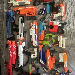 Nerf Gun Lot