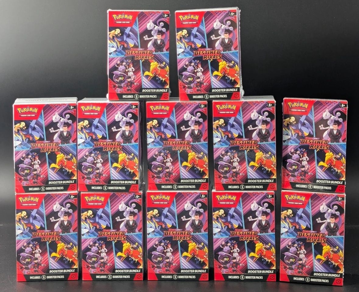 Pokémon TCG: Destined Rivals Booster Bundles x12
