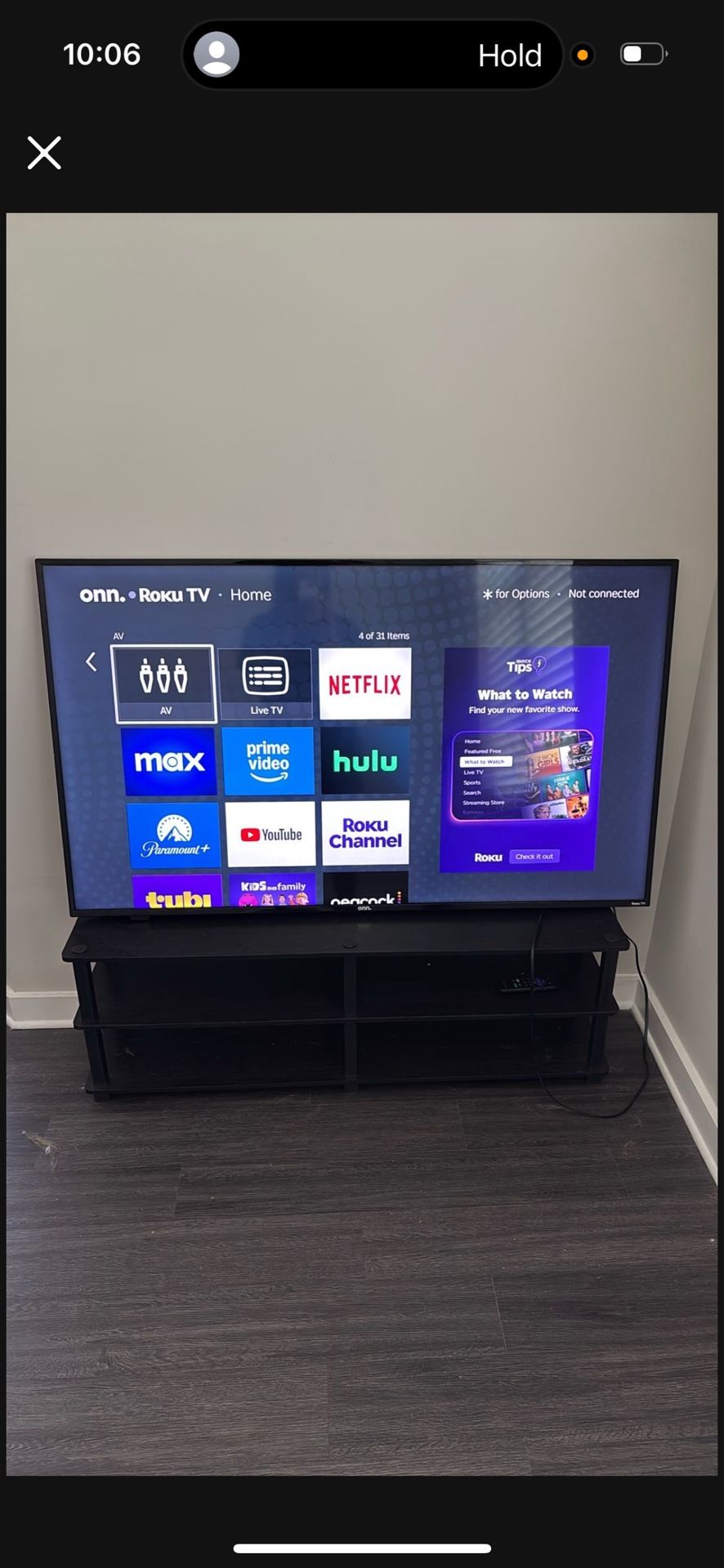 50 inch Roku Smart TV