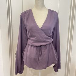 Lilac Summer Blouse