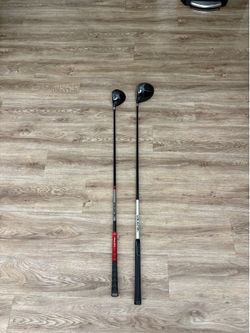 Taylor made burner driver and 3 wood. Check description for pricing.