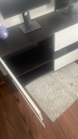 Tv Stand Opens Has Little Inside