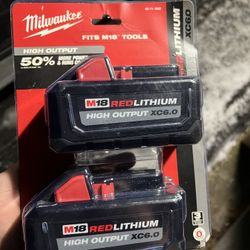 Milwaukee M18 6.0 Battery 