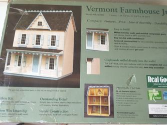 Dollhouse Kit - Vermont Farmhouse Jr.