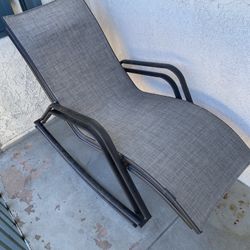 Set of Rocking Lounge Chairs 
