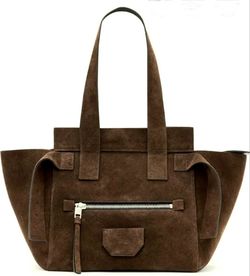 ALLSAINTS PEREZ SUEDE SHOULDER BAG
