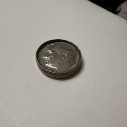 Roosevelt 1976 Dime Error Print Deep Dish 