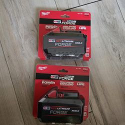 Milwaukee
M18 18V Lithium-Ion REDLITHIUM FORGE XC 8.0 Ah Battery Pack (2-Pack).BRAND NEW PRECIO FIJO PRICE FIRM FIRM 