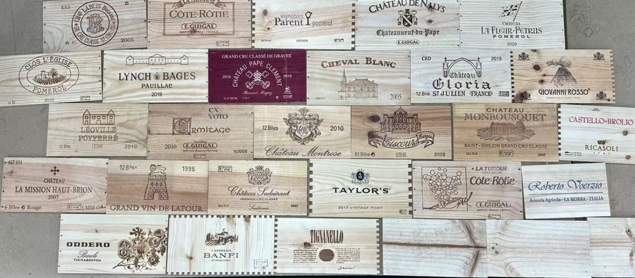 Decorative Wooden Wine Panels