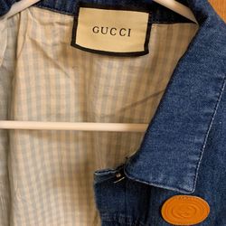 Lined Denim Medium Jacket 