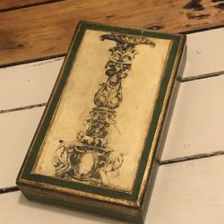 Italian Made Antique Vintage Wooden Boxes