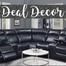 New Black Leather Reclining Sectional Sofa Couch