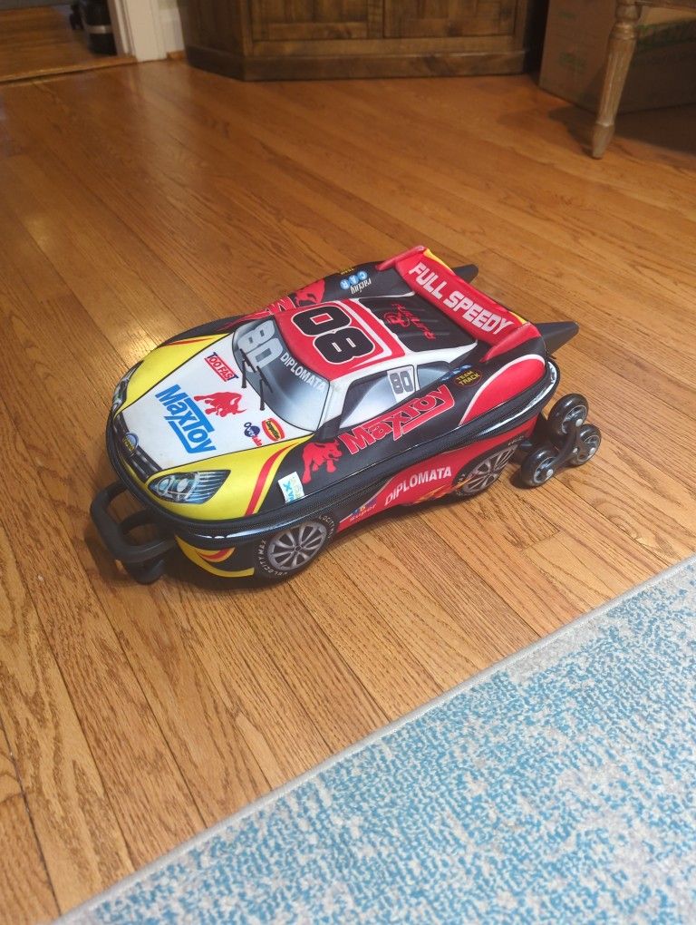 Racecar suitcase