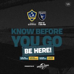 LA Galaxy VS San Jose