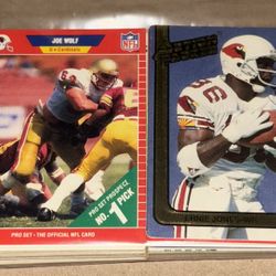 Mystery 50x Count Of Football Cards (Range From 60’s-Present Day)