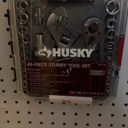 Husky 46 Piece Stubby Tool Set