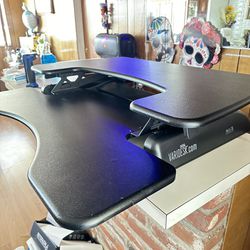 Vari VariDesk Pro Plus 36 - Adjustable Desk Converter with 11 Height Settings - Laptop Sit Stand 