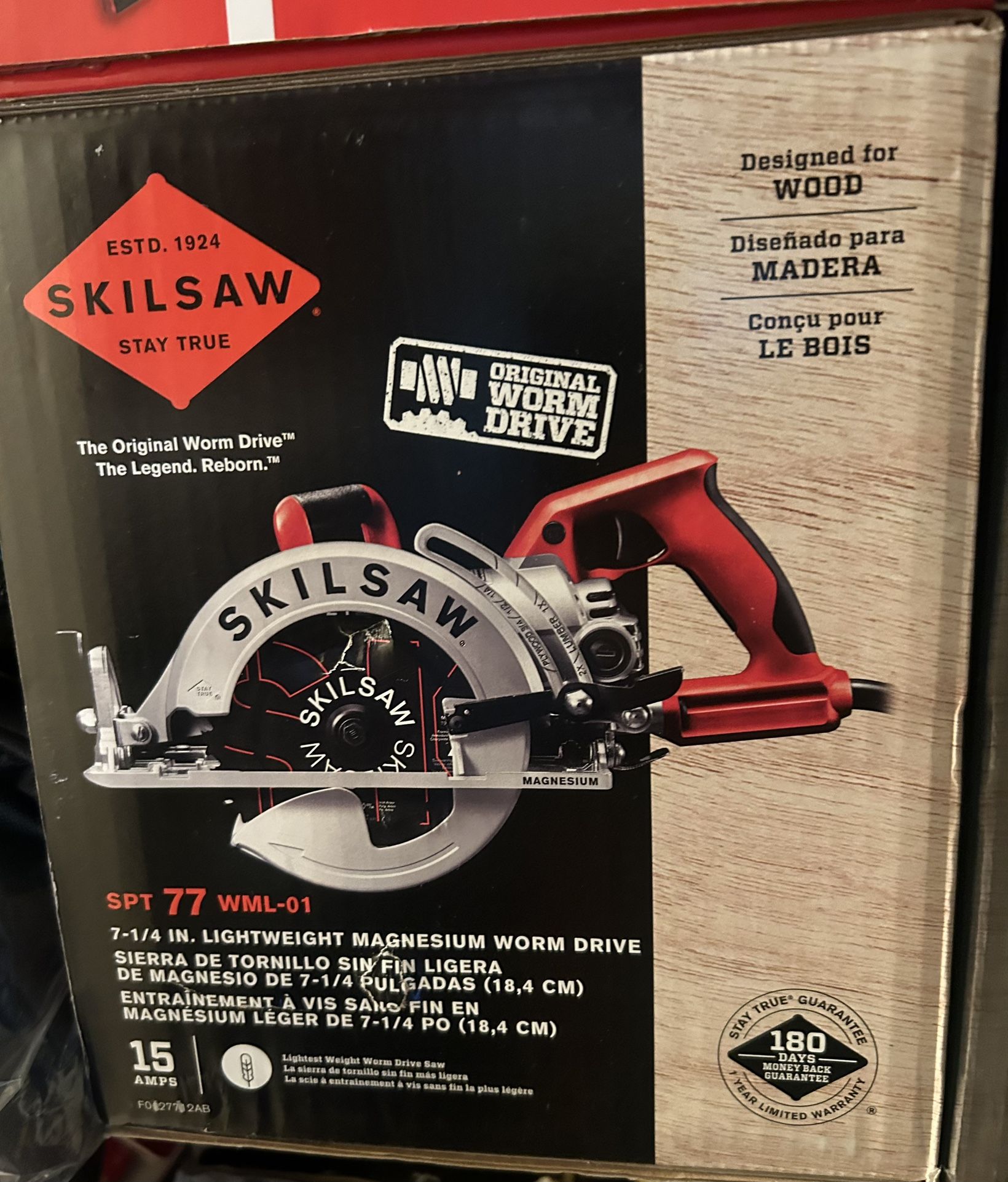 SKIL 15 -Amp 7-1/4-in Worm Drive Circular saw