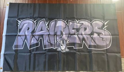 Raiders Flag 5ftx3ft $20 Firm On Price