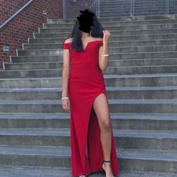 Red Dress Prom Dress