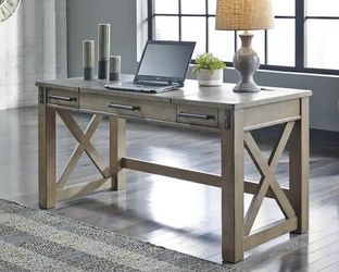 Living Spaces RIGGS GREY LIFT-TOP DESK (Item # 266273) $247.00
