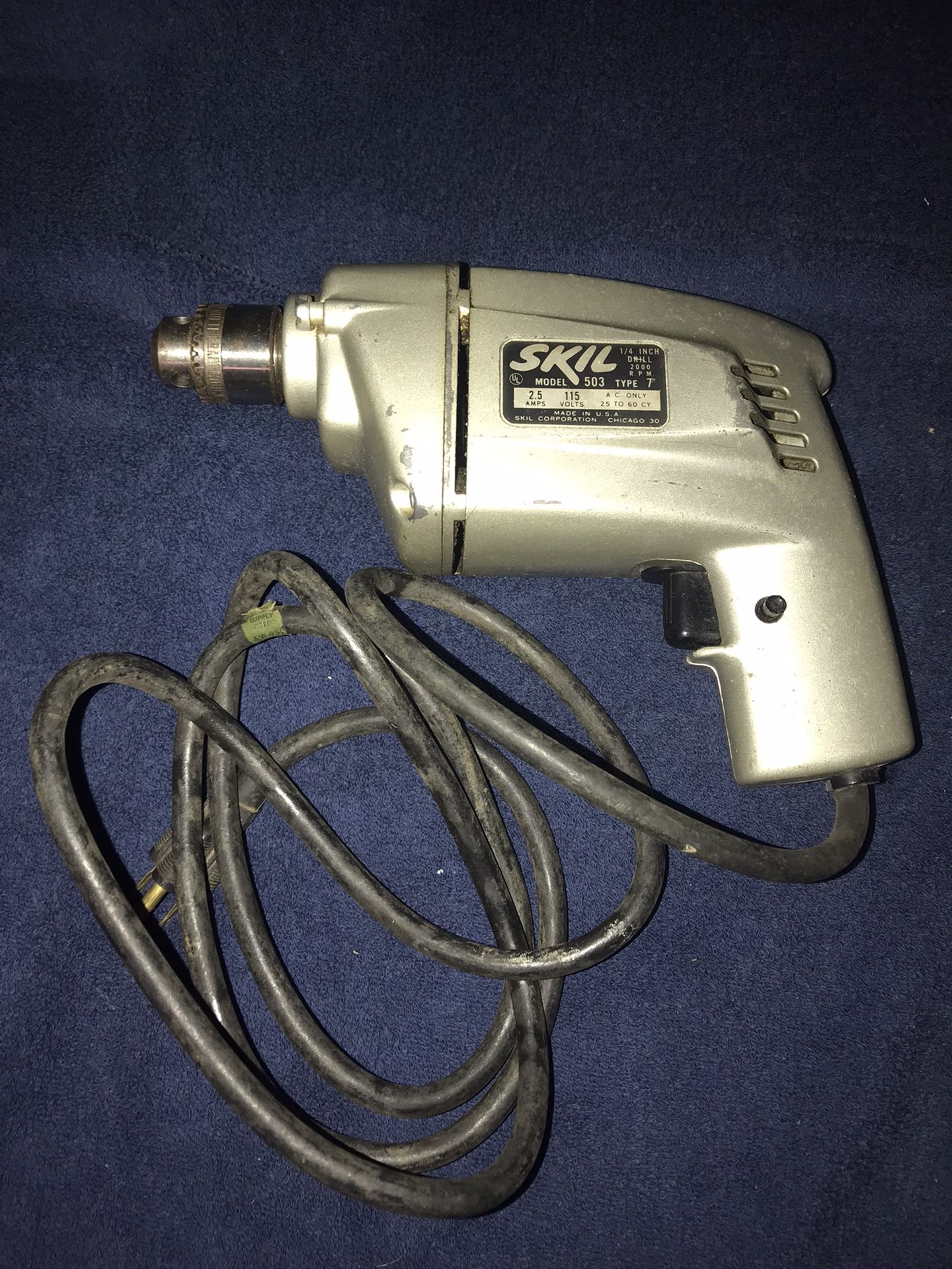 Skil Drill!! Oldy But Goody! $11