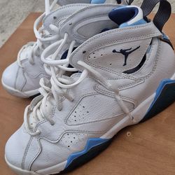 🔥 Air Jordan 7 Retro White/Blue – Must Go Fast! 🔥