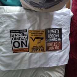 Home Decor Metal Signs 