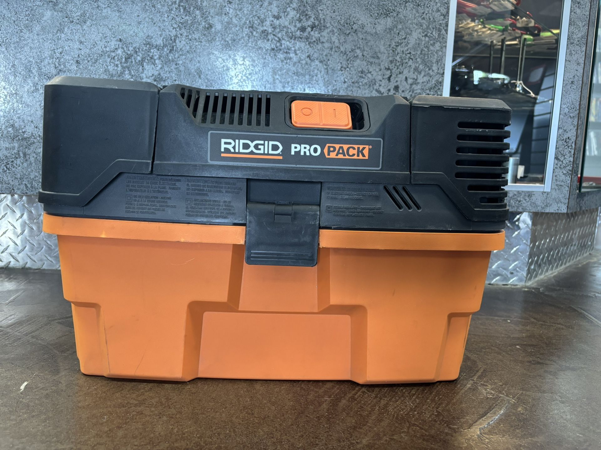 Ridgid Pro Pack Shop Vac