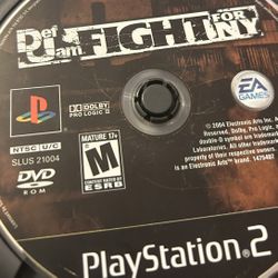 PS2 Def Jam Fight For NY Black Label