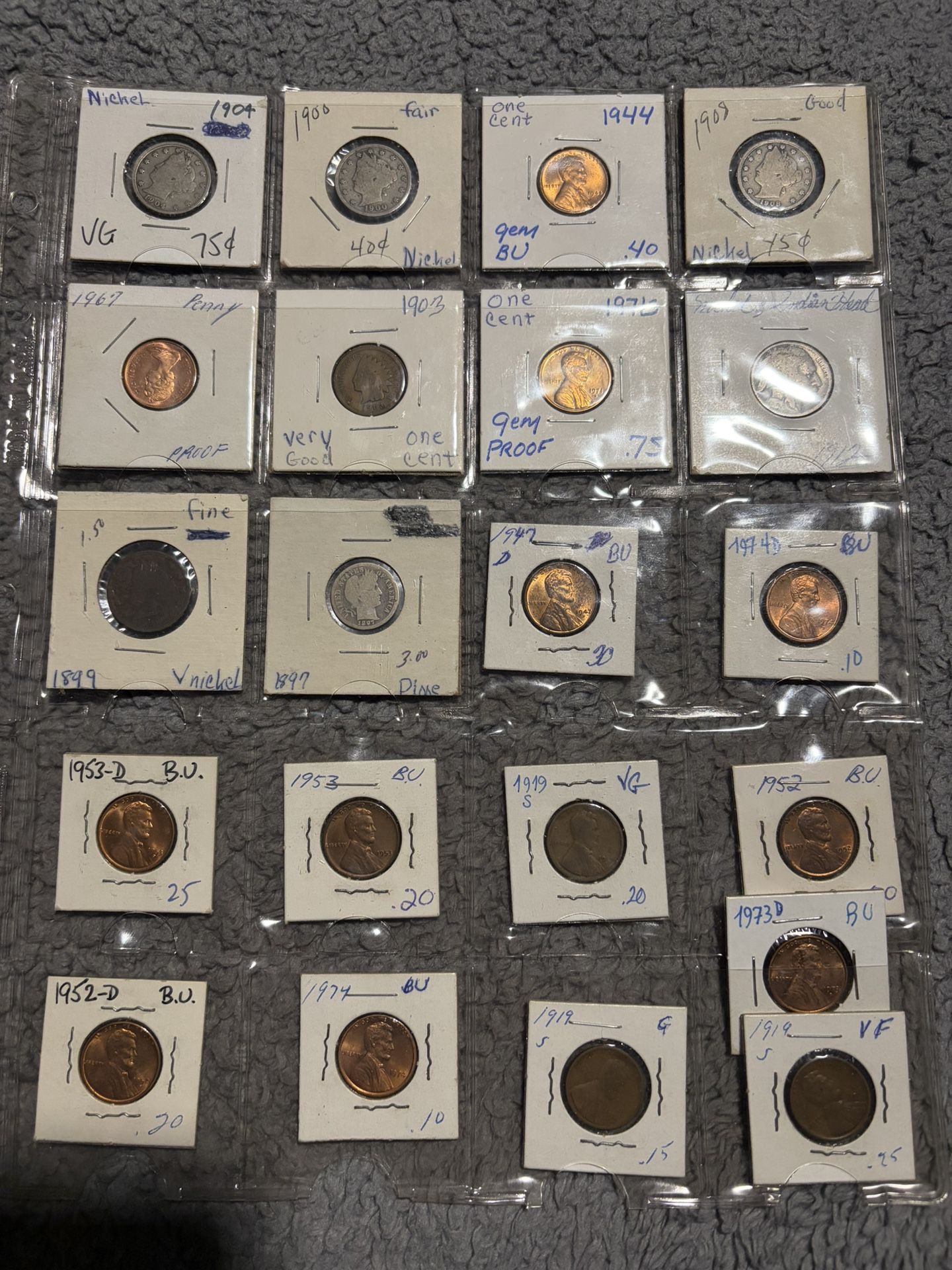 Collection Of Various Coins (Old/Rare)
