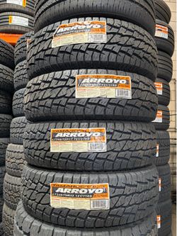 245/75/17 ( 4 new tires ) installed and balanced