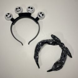 Nightmare before Christmas jack Skellington headbands